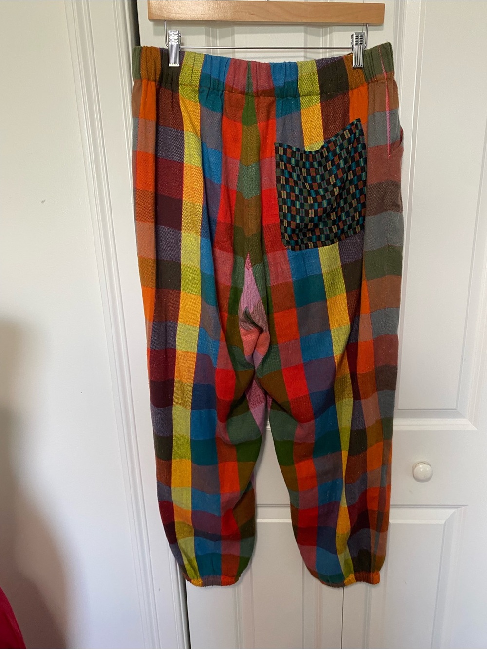 Ace & Jig Plaid Cotton Pants - Picture 5 of 9